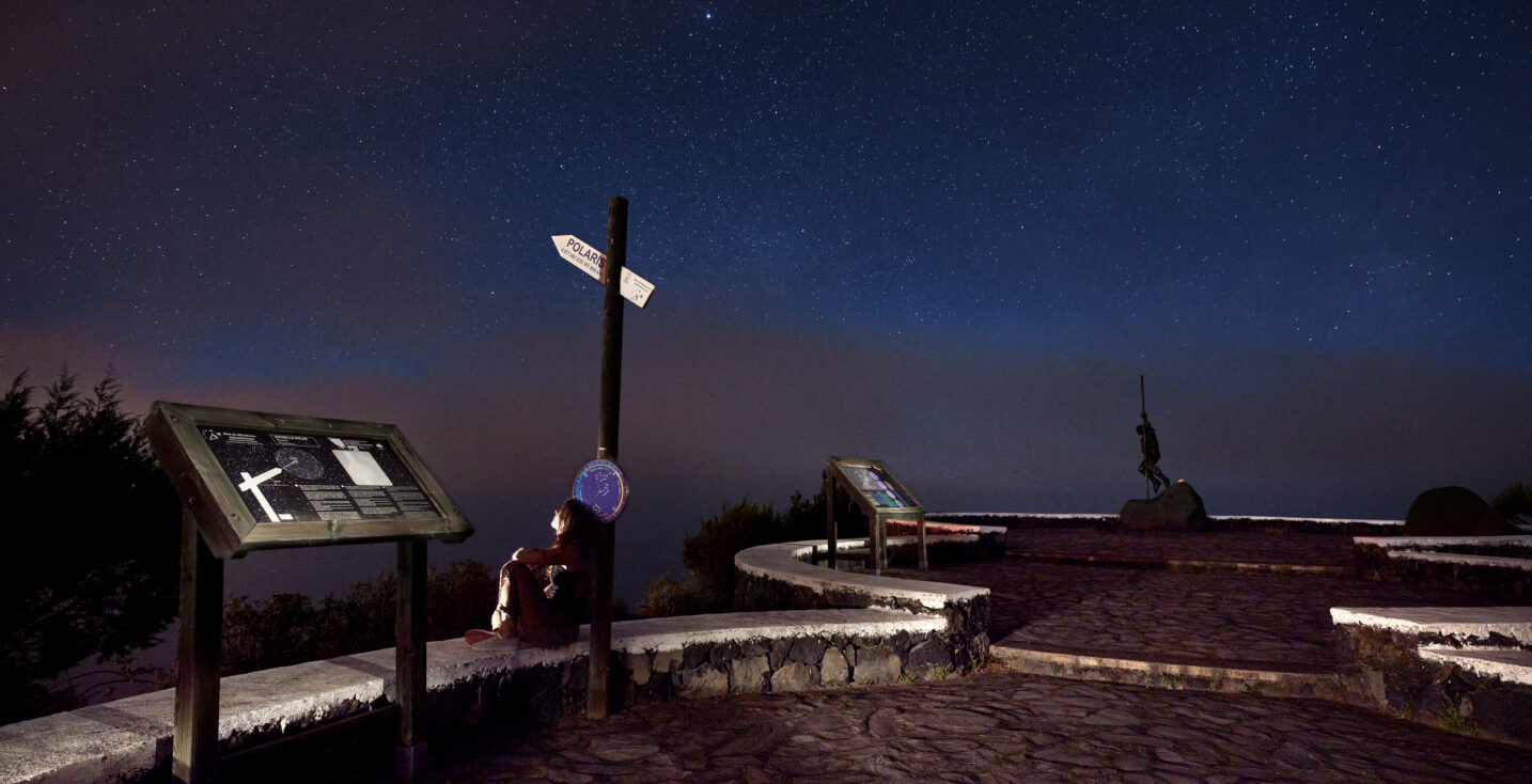 Guía para descubrir el cielo de La Palma a través de sus miradores astronómicos